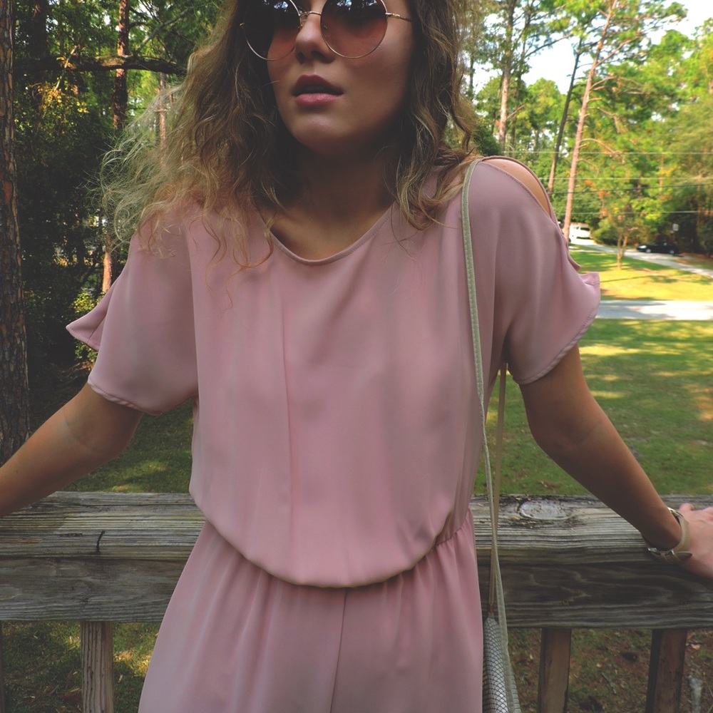 Blush Medium Length Jumper